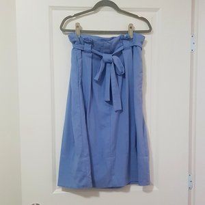 Elaine Rose Paper Bag Midi Skirt (EUC)